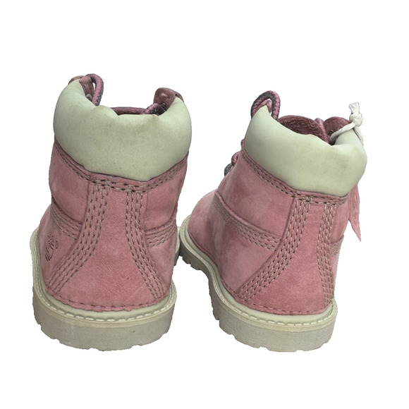 Timberland Boots Pink Size 2.5 Toddler Girls Toddling Boot - Picture 6 of 10
